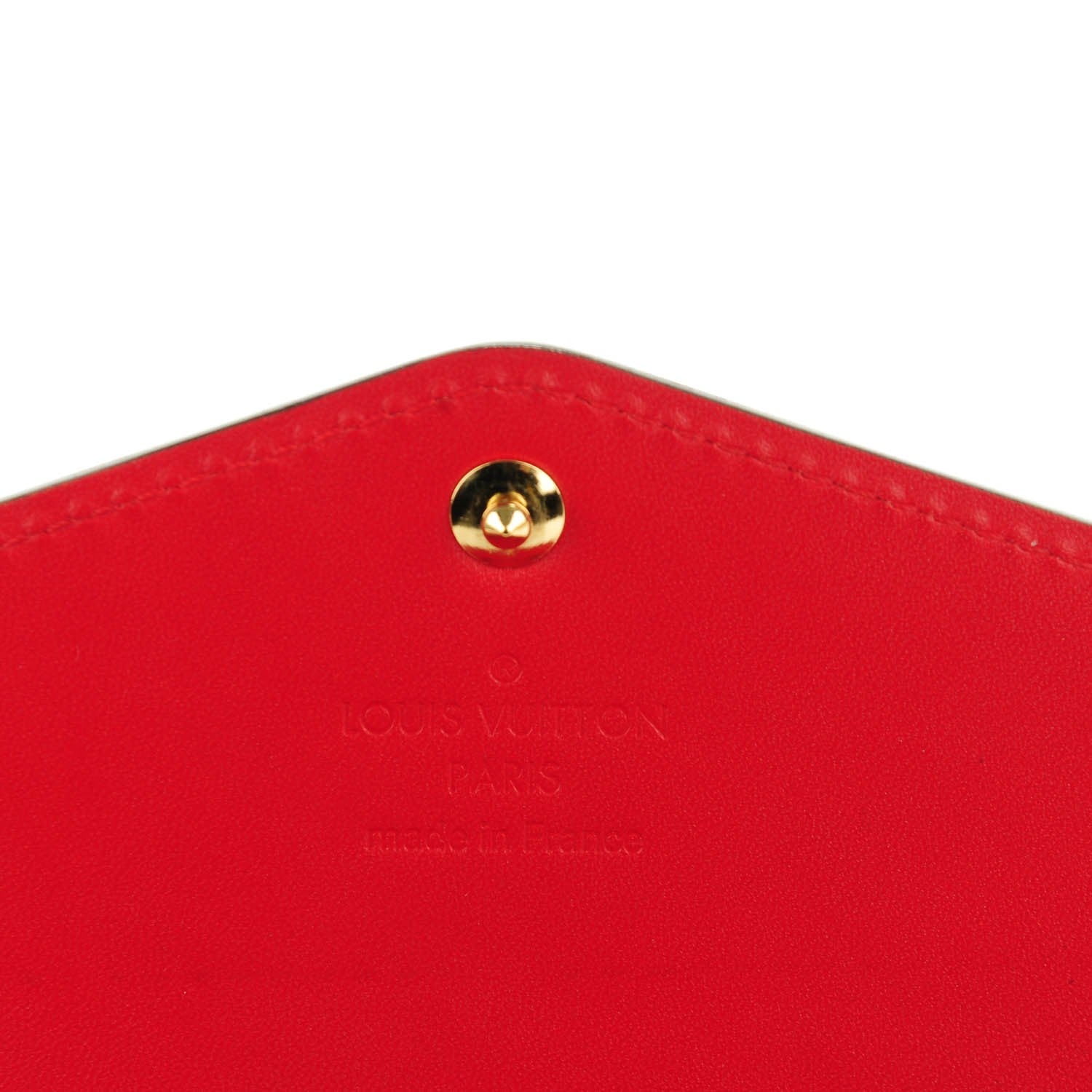 Louis Vuitton Vernis Sarah Wallet NM Cherry 5 of 7