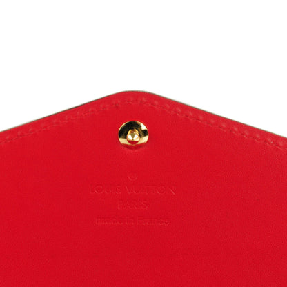 Louis Vuitton Vernis Sarah Wallet NM Cherry 5 of 7