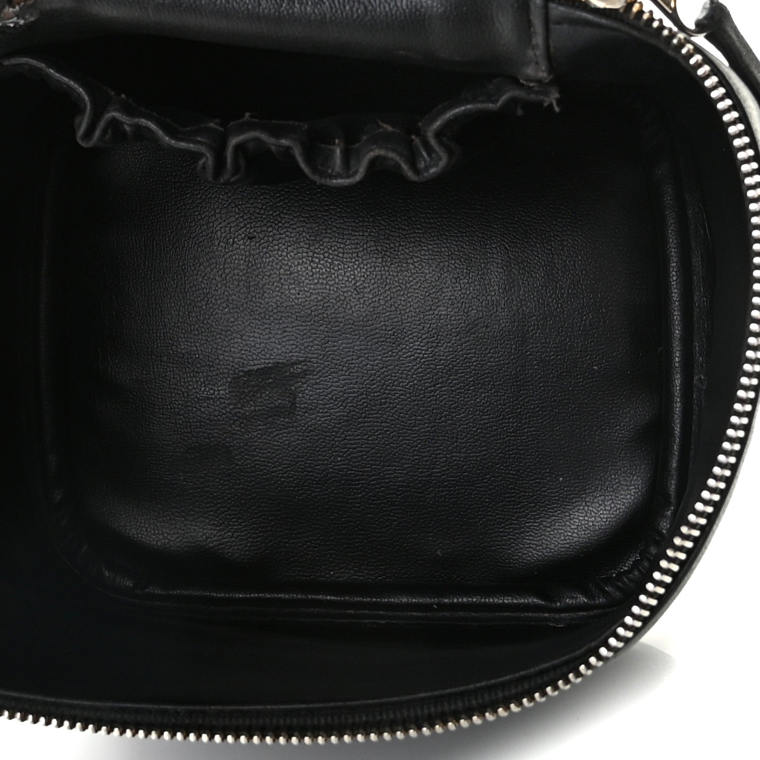 Chanel Lambskin Vanity Cosmetic Bag Black 9 of 12