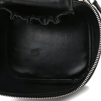 Chanel Lambskin Vanity Cosmetic Bag Black 9 of 12