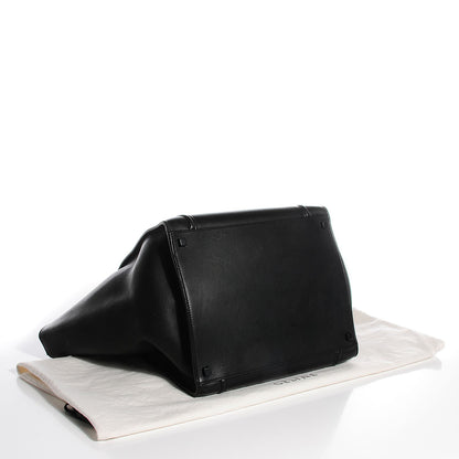 Celine Supple Calfskin Medium Phantom Luggage Black 4 of 8