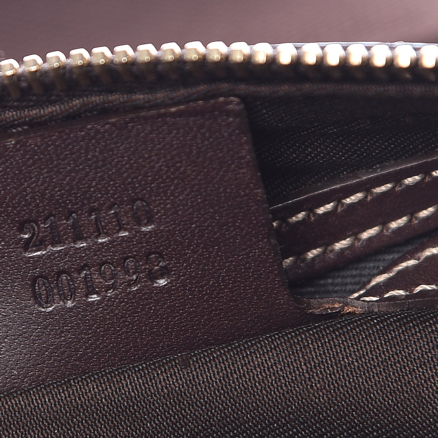 GG Plus Monogram Belt Bag Dark Brown