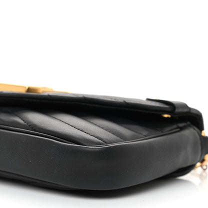 Louis Vuitton Calfskin New Wave Chain Pochette Black 8 of 8