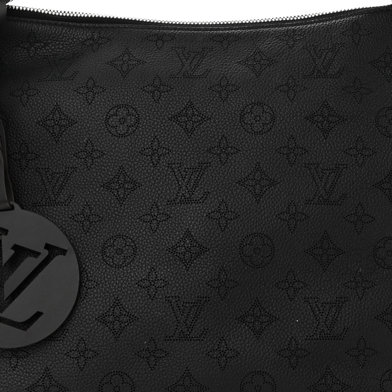 Louis Vuitton Mahina Beaubourg Hobo MM Black 7 of 9