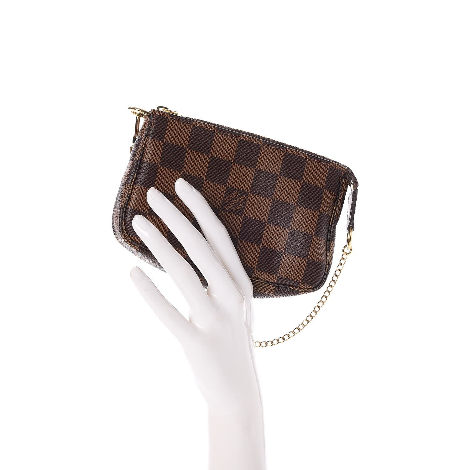 Louis Vuitton Damier Ebene Mini Pochette Accessories 2 of 8