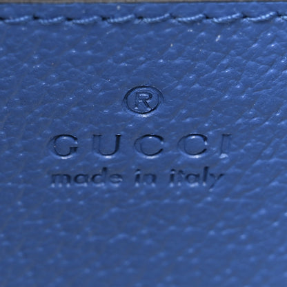 Gucci GG Supreme Monogram Textured Dollar Calfskin Rhombus Mini Tote Bag Beige Ebony Pink Blue 6 of 10