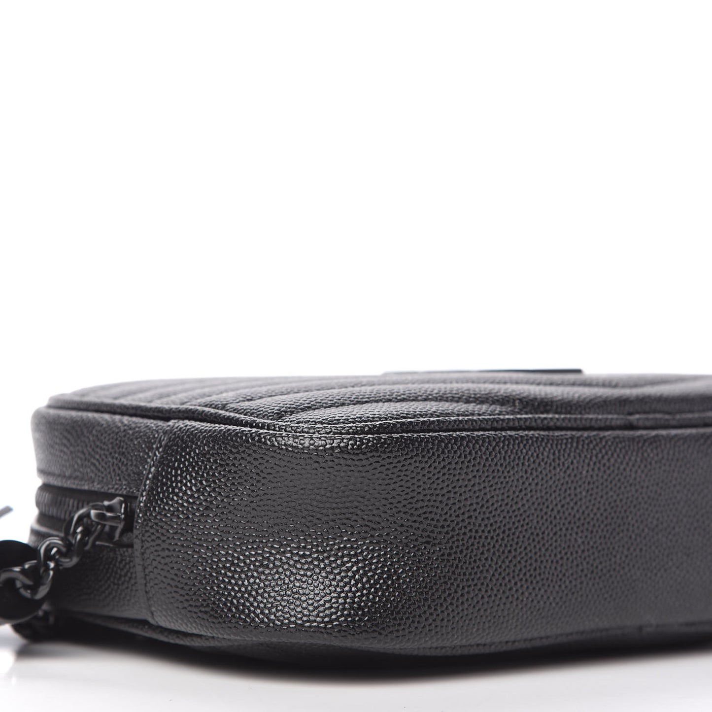 Grain De Poudre Matelasse Monogram Mini Lou Camera Bag Black