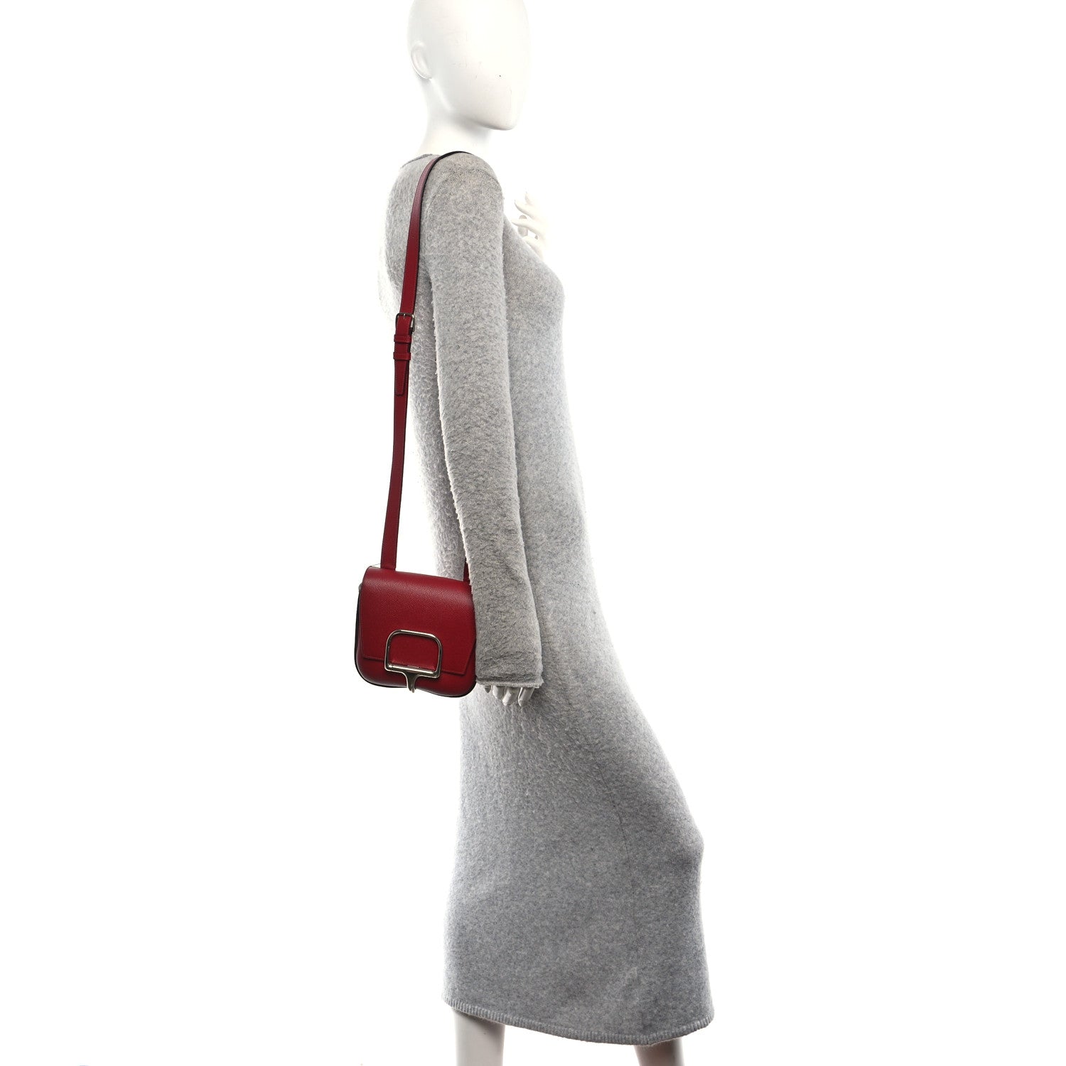 Hermes Epsom Mini Della Cavalleria Rouge Grenat 2 of 11