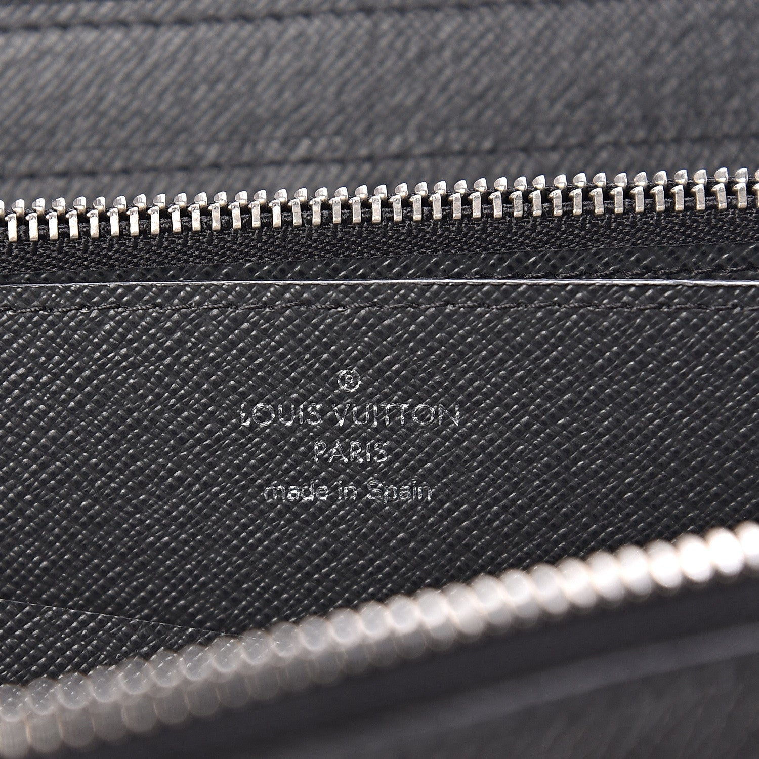 Louis Vuitton Taiga Zippy XL Wallet Black 5 of 8