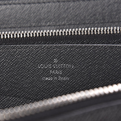 Louis Vuitton Taiga Zippy XL Wallet Black 5 of 8