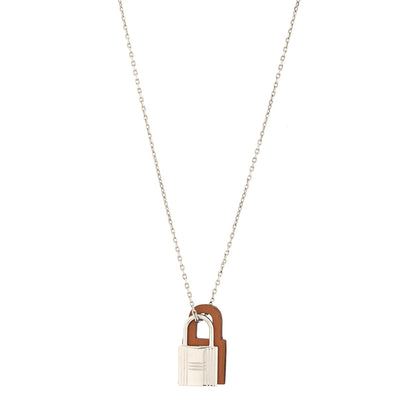 Hermes Swift Small O'Kelly Pendant Necklace Gold 2 of 5