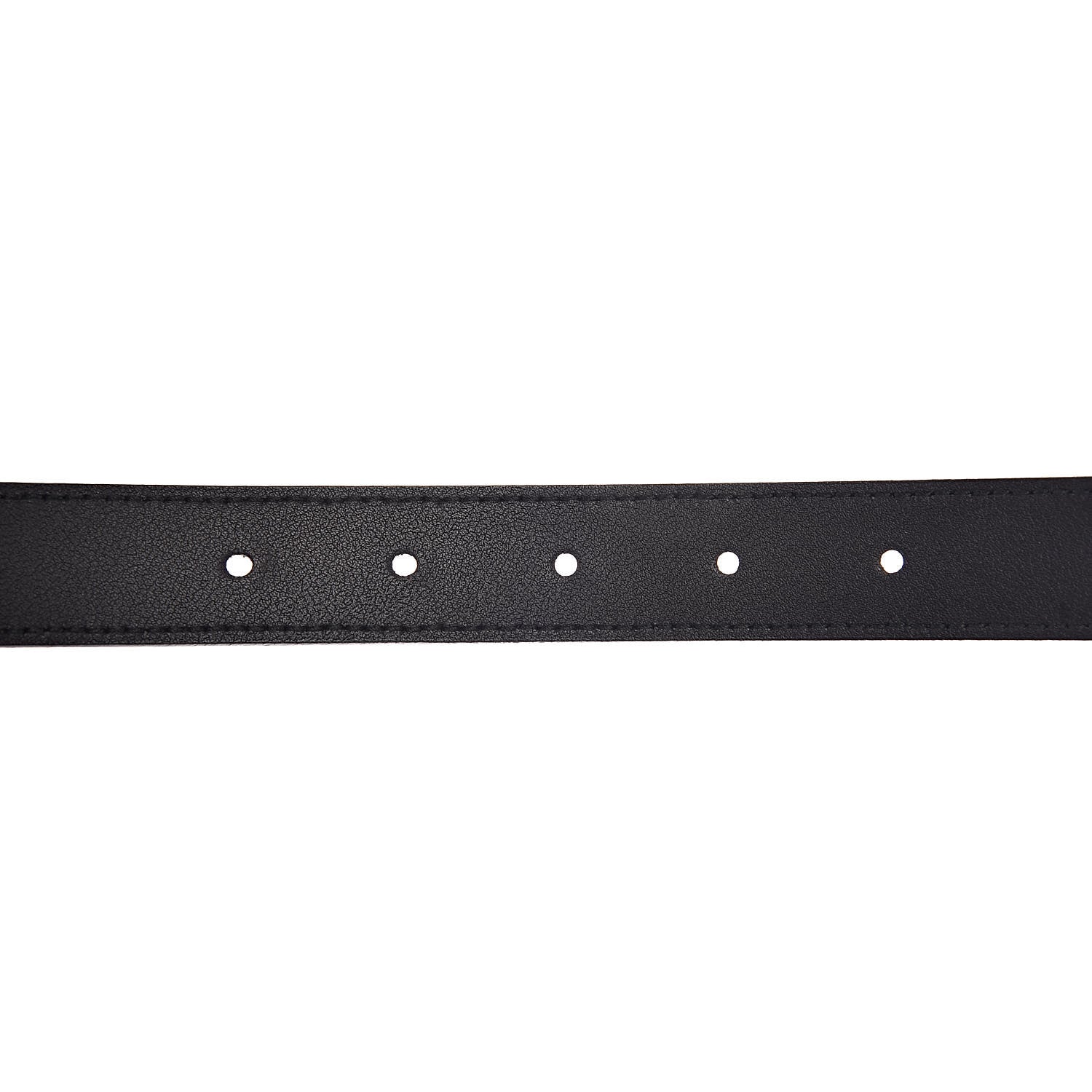 Gucci Moon Calfskin Torchon Double G 25mm Belt 80 32 Black 7 of 8