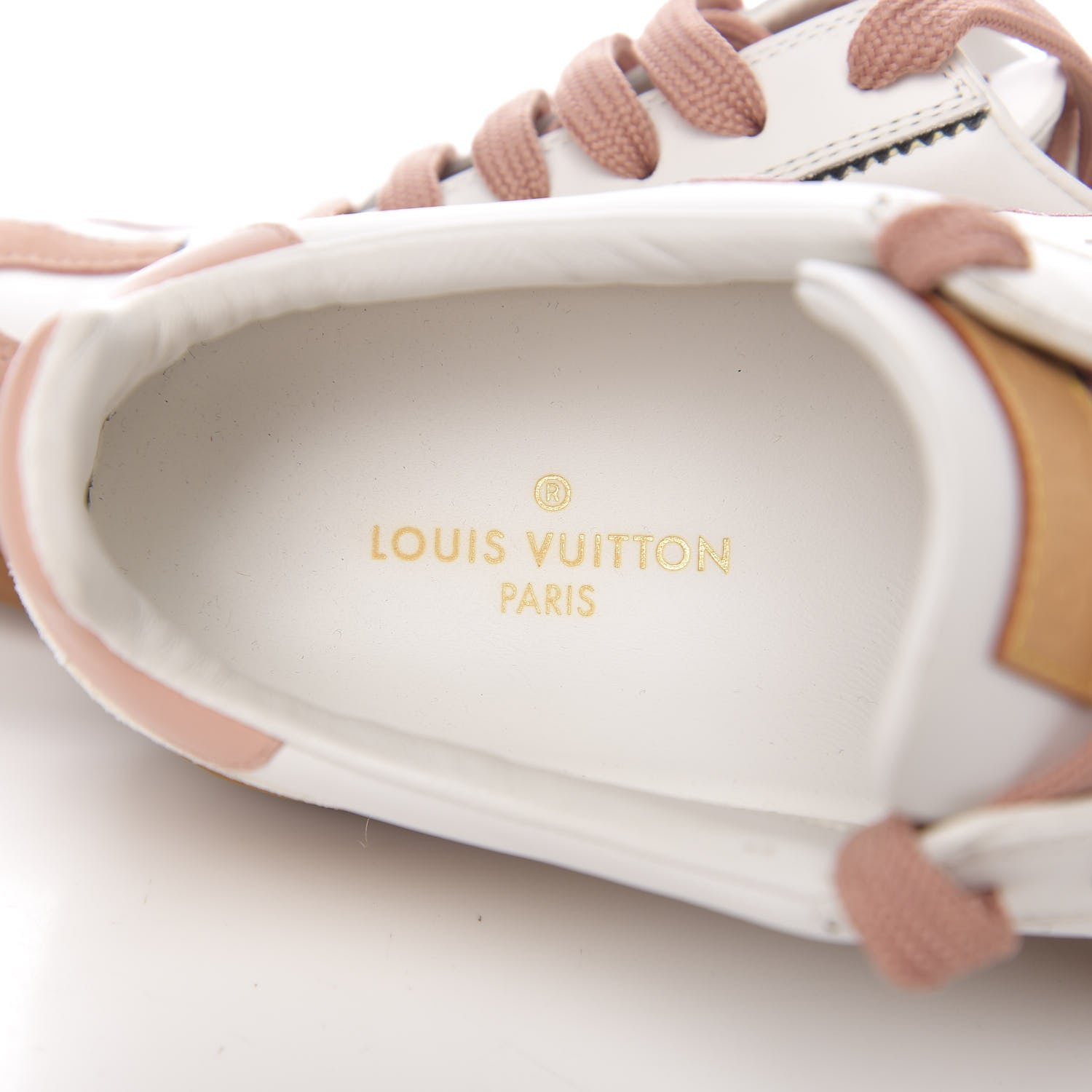 Louis Vuitton Calfskin Frontrow Sneakers 37 Rose Clair 7 of 8