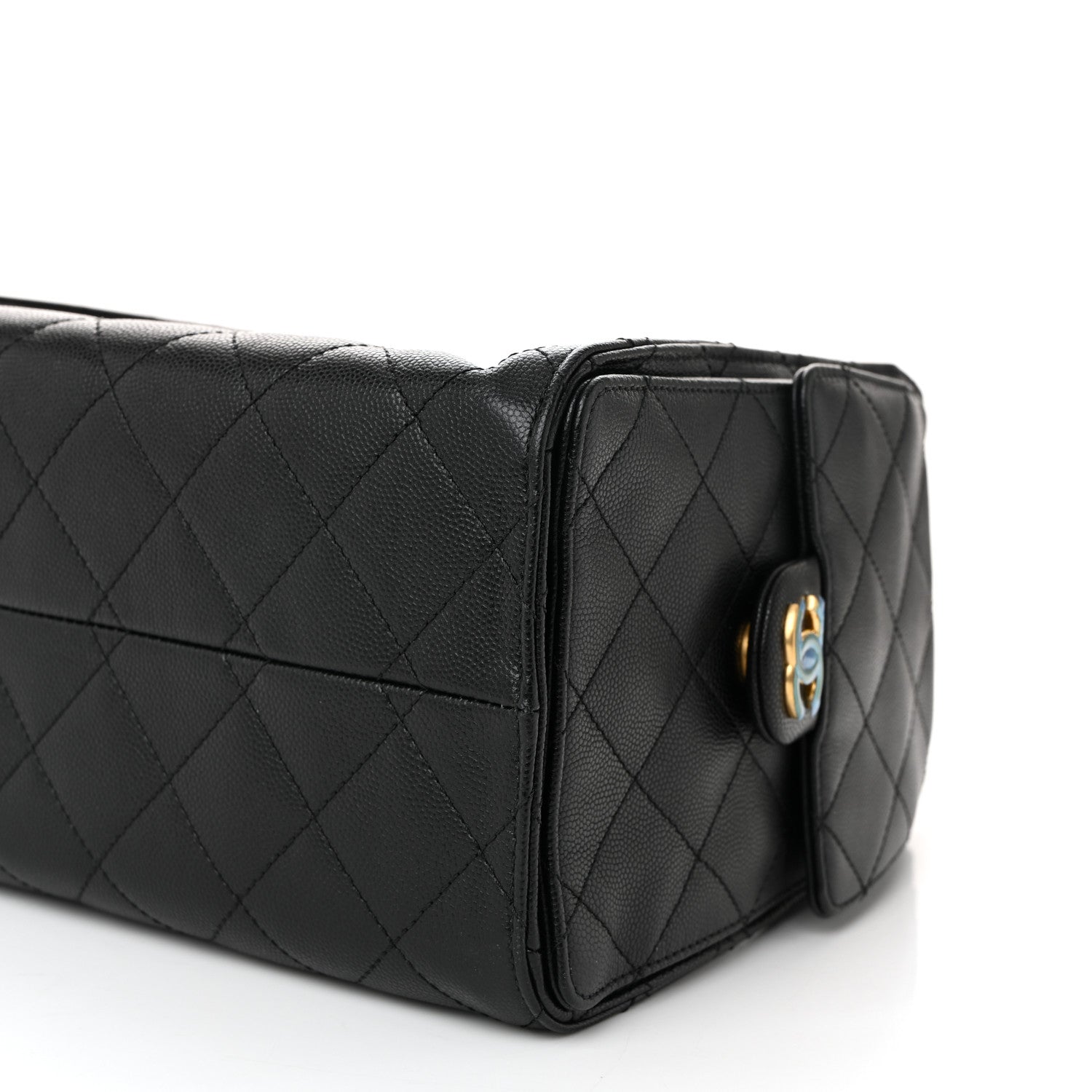 Chanel Caviar Quilted Small Chanel 25 Handbag Black 19 of 19