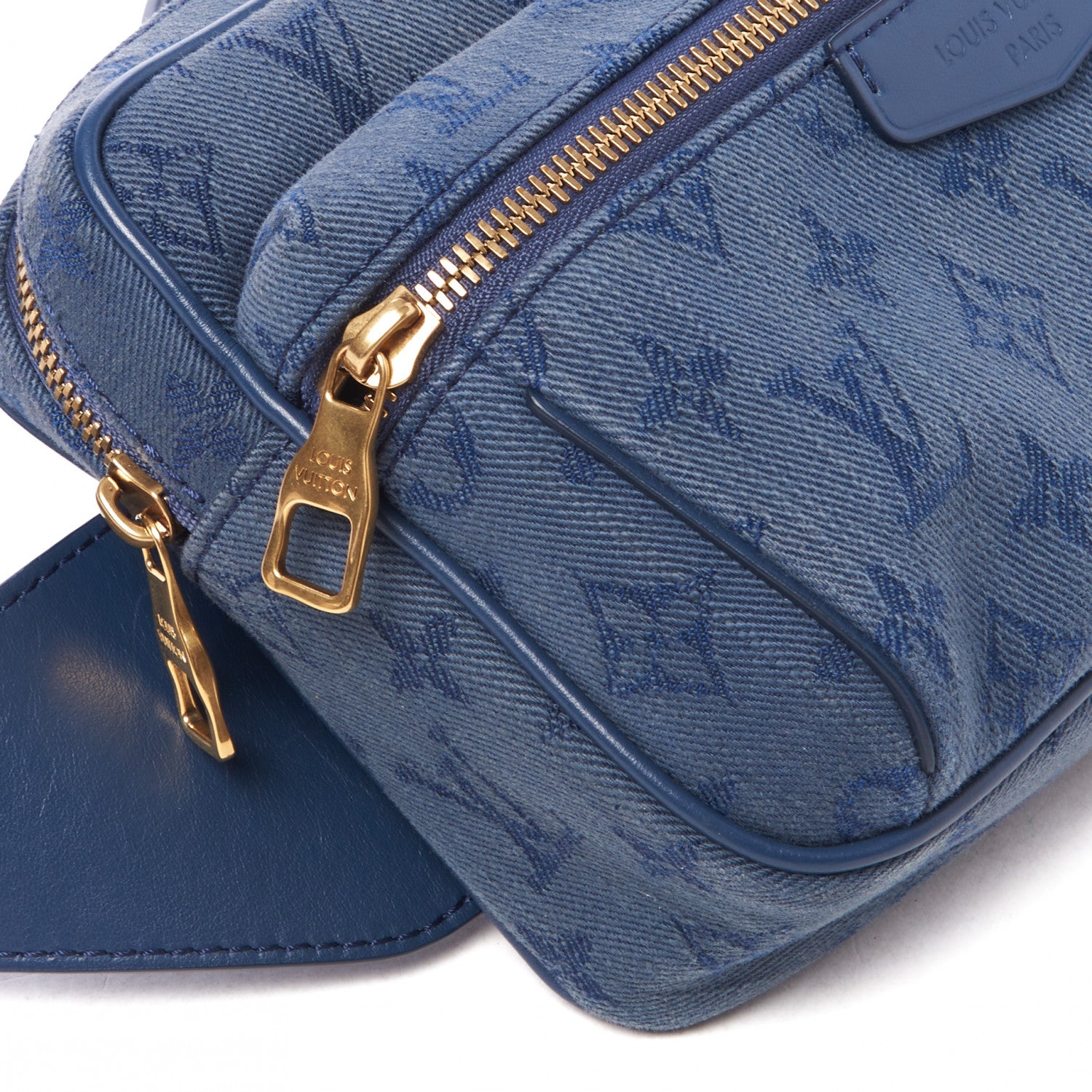 Louis Vuitton Denim Monogram Outdoor Bumbag Navy 5 of 8
