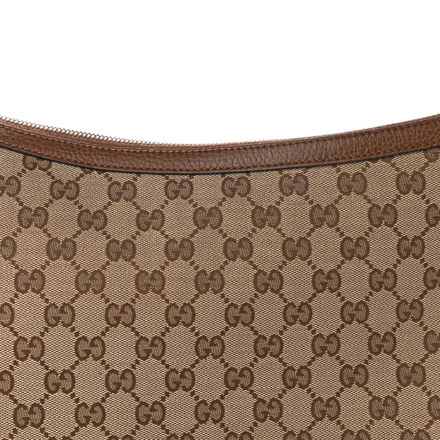 Soft GG Monogram Large Margaux Hobo Brown