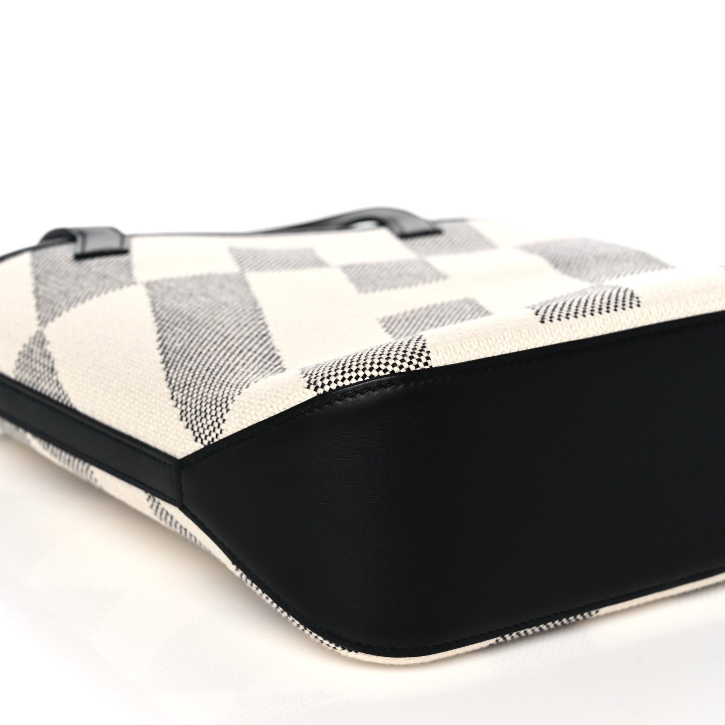 Swift H Canvas Cabas H En Biais 27 Black Ecru