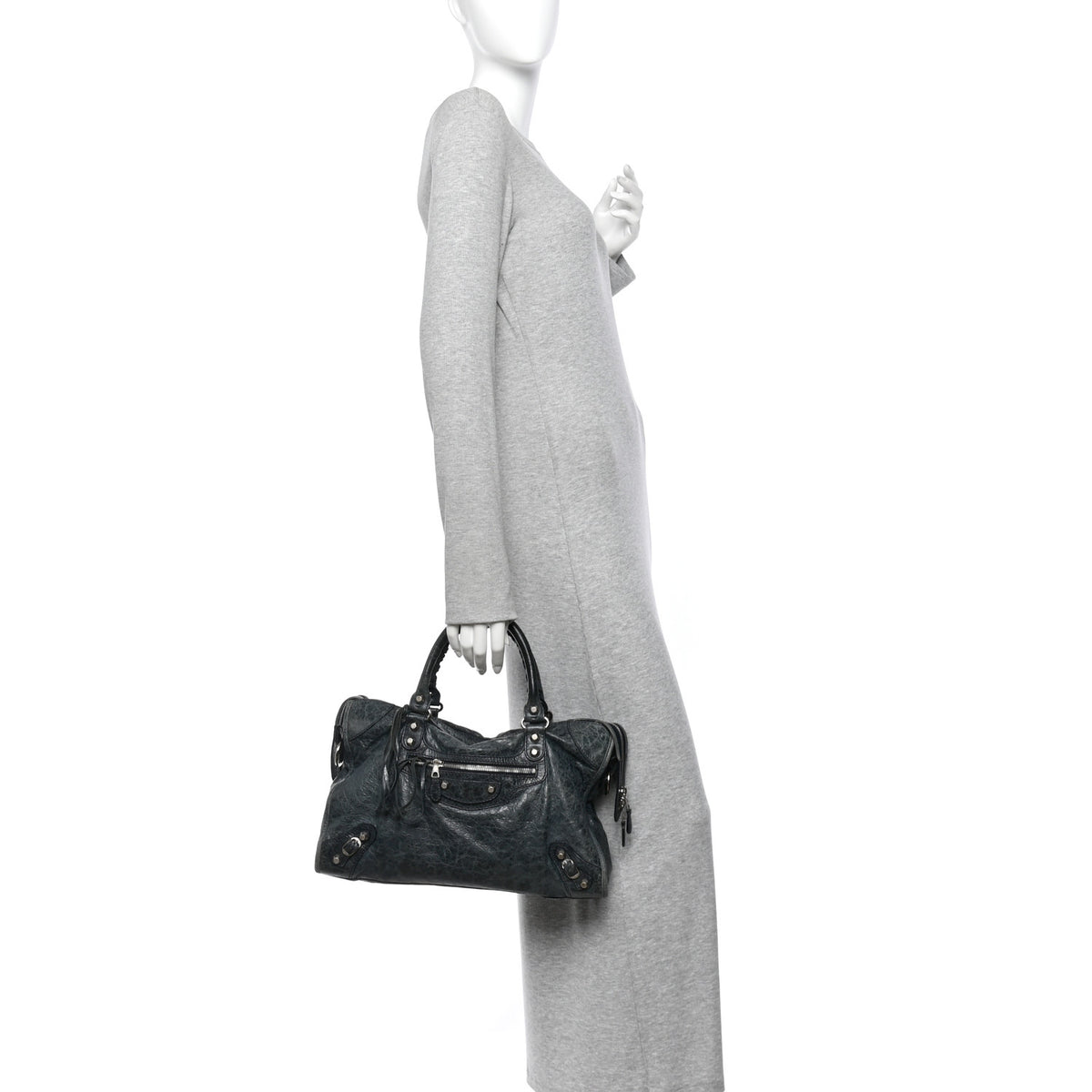 Agneau Giant 12 Silver Hardware City Dark Night