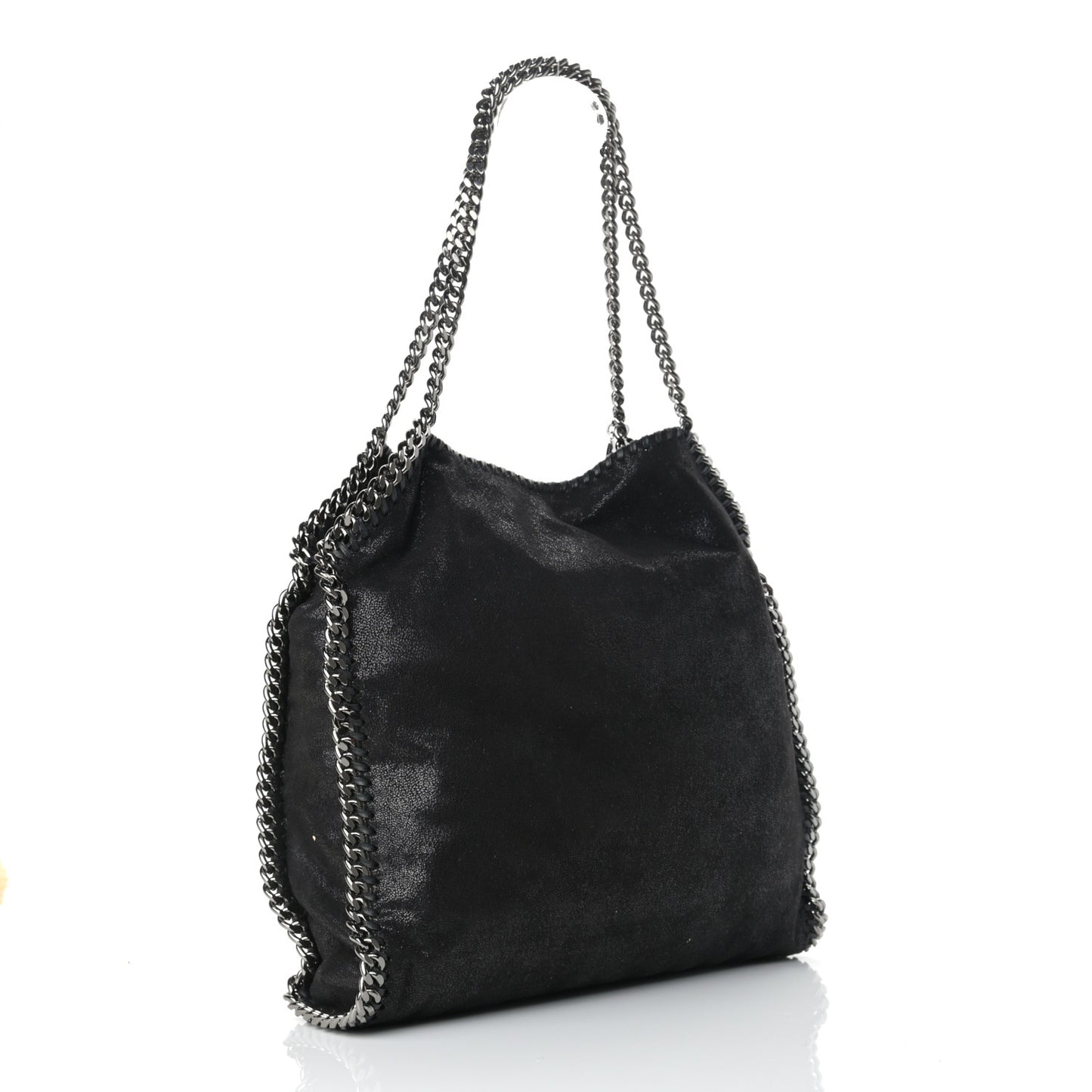 Shaggy Deer Small Falabella Tote Black