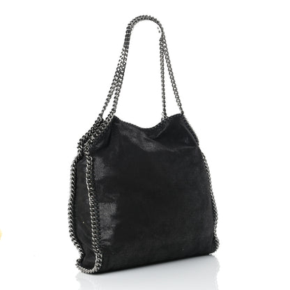 Stella McCartney Shaggy Deer Small Falabella Tote Black 3 of 9