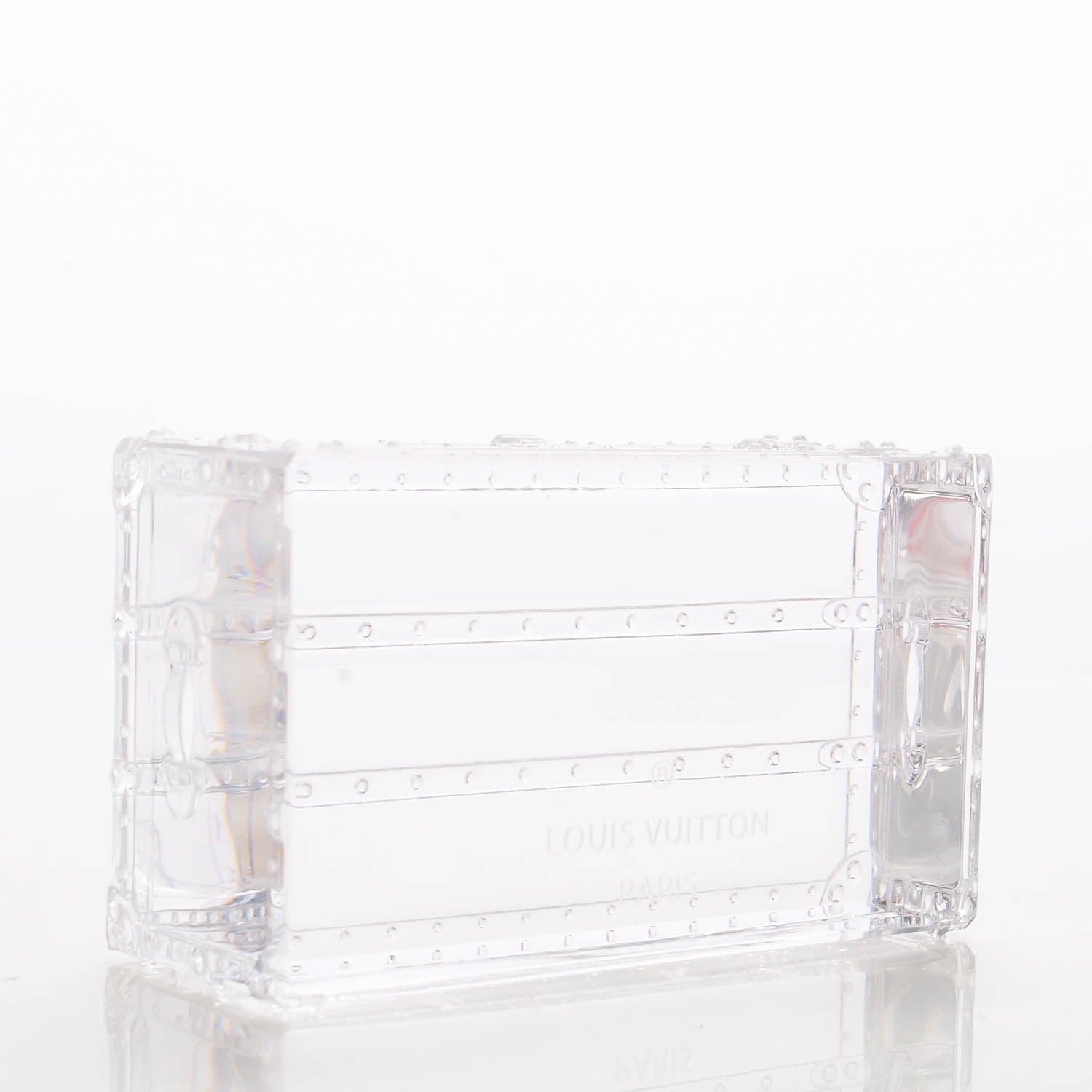 Louis Vuitton Crystal Trunk Paperweight 3 of 5