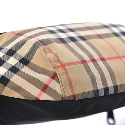 Burberry Nylon Vintage Check Sonny Bum Bag Archive Beige Black 8 of 10