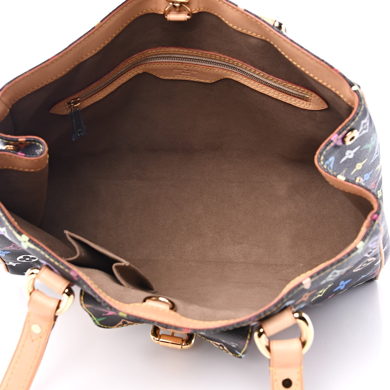 Louis Vuitton Monogram Multicolor Aurelia MM Black 5 of 11
