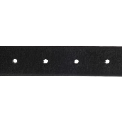 Chanel Calfskin Pearl Crystal CC Belt 80 32 Black 4 of 6