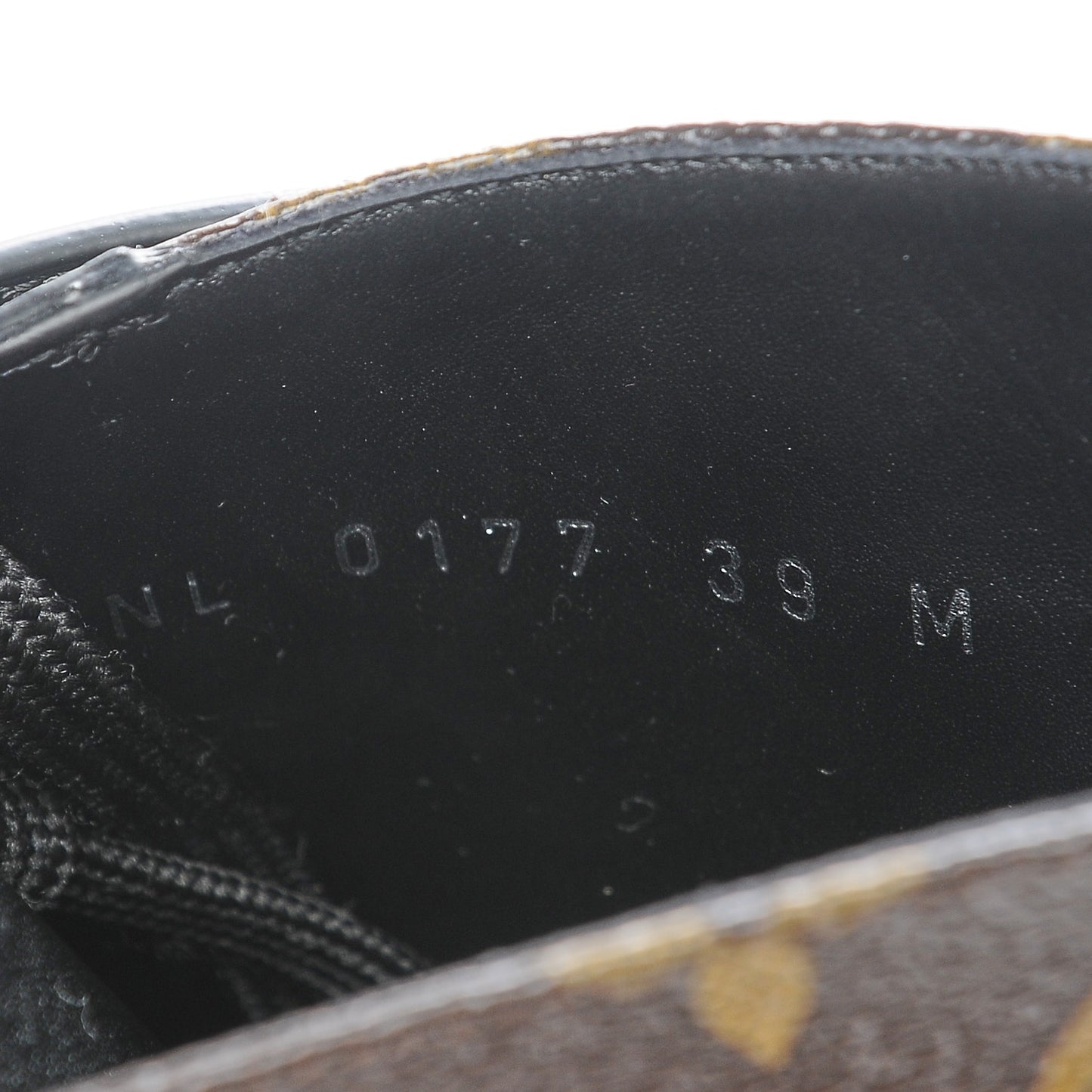 Calfskin Monogram Boyish Ranger Boots 39 Black