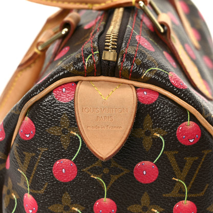 Louis Vuitton Monogram Cerises Speedy 25 7 of 12