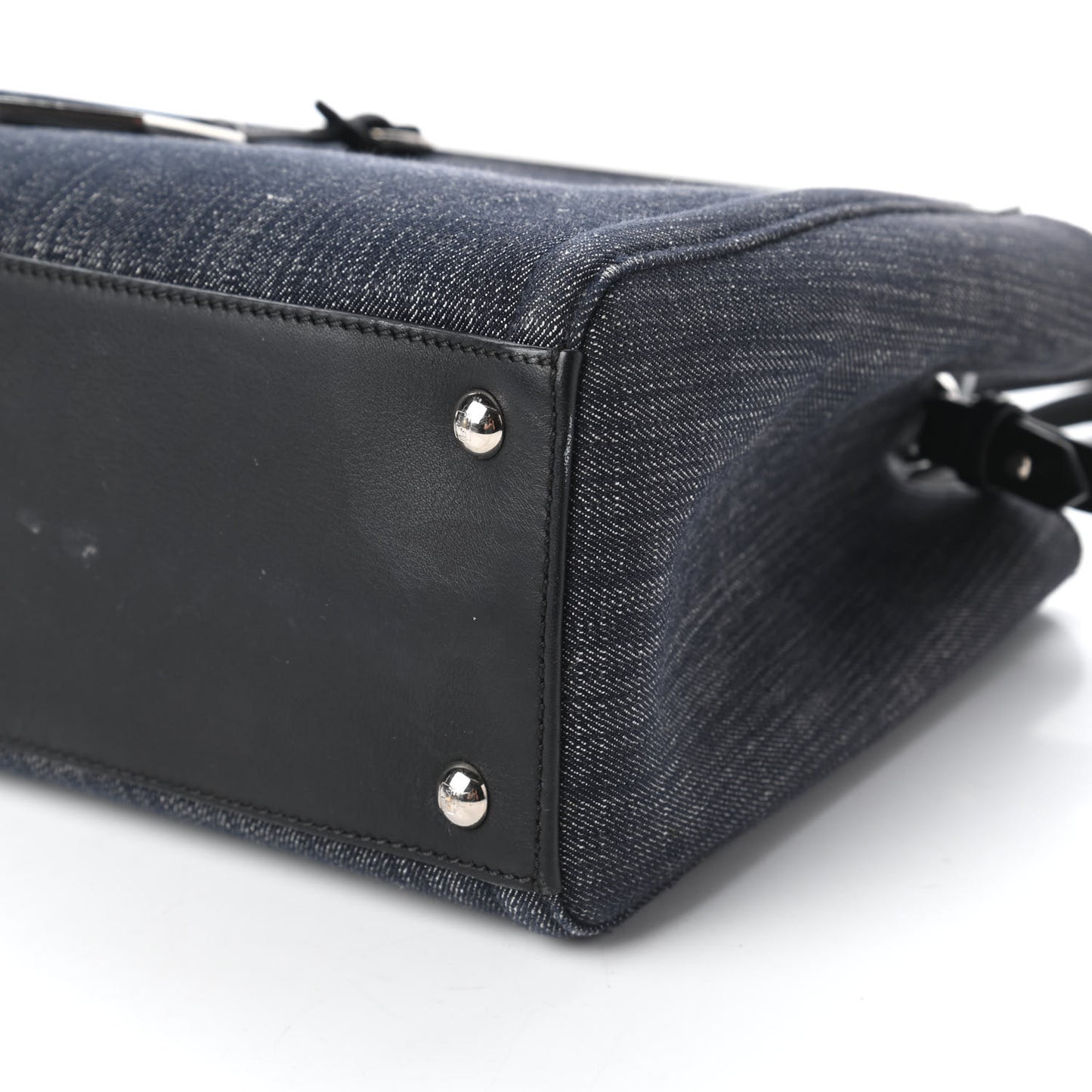 Denim Petite 2Jours Tote Blue Black