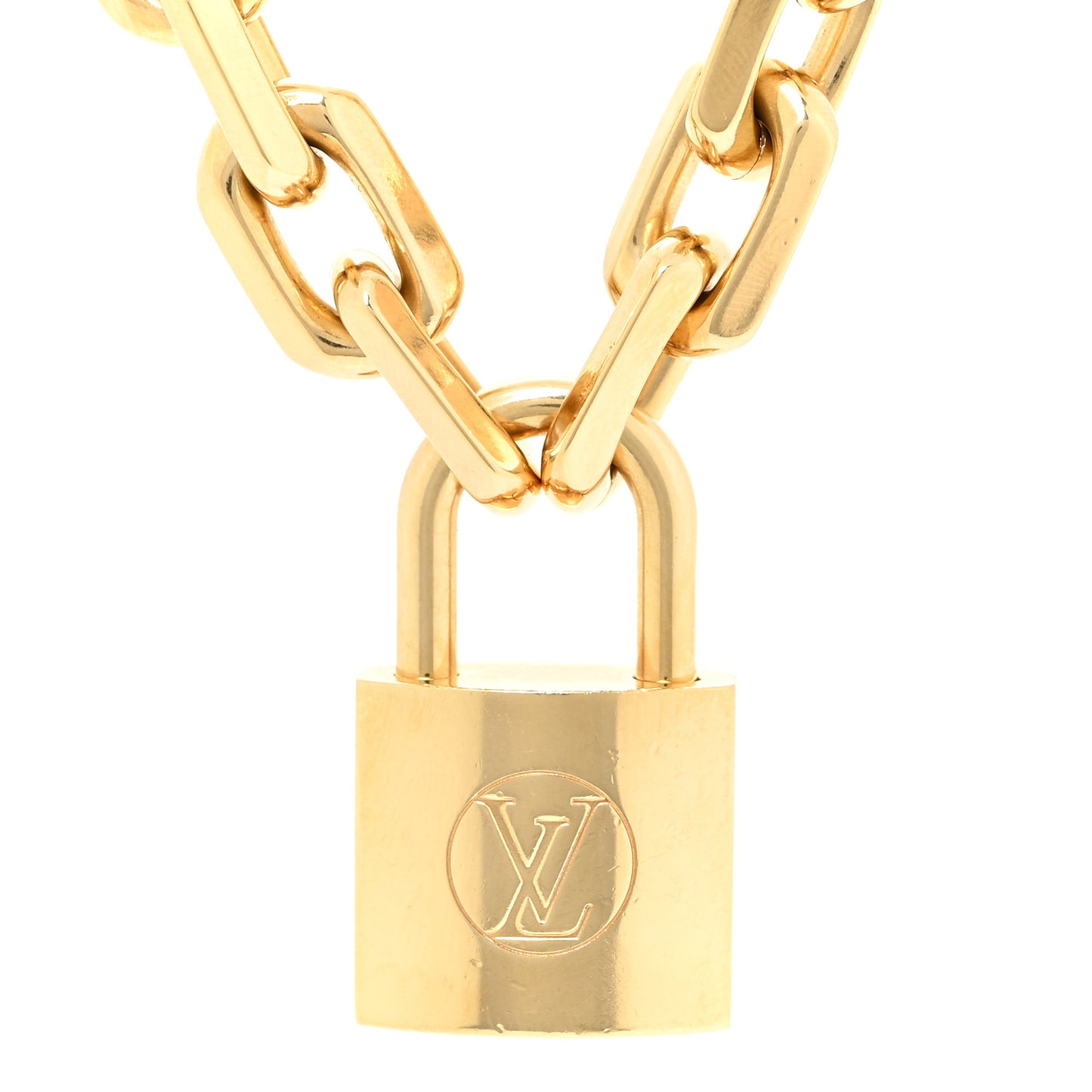 LV Edge Necklace Cadenas Gold