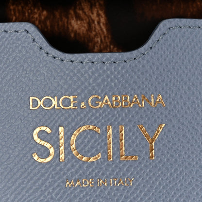 Dolce & Gabbana Dauphine Small Miss Sicily Satchel Fiordaliso 6 of 9