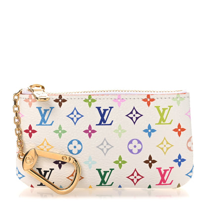 Louis Vuitton LV X TM Monogram Multicolor Key Pouch White 3 of 8
