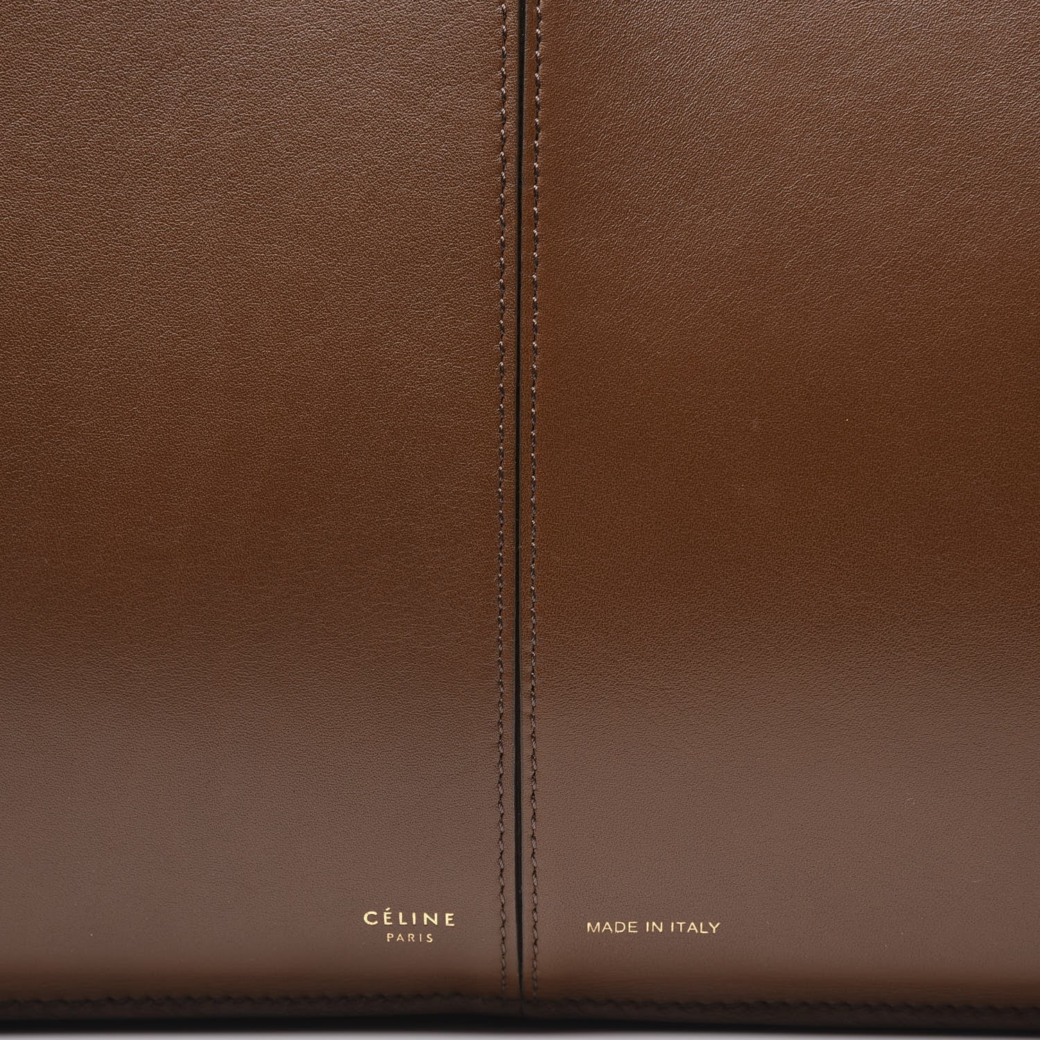 Celine Smooth Calfskin Medium Tri-Fold Bag Havana 10 of 10