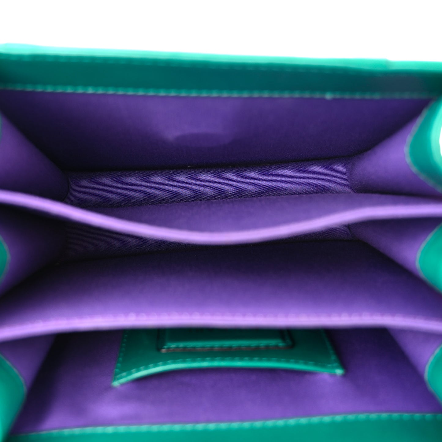 Calfskin Serpenti Forever Top Handle Emerald Green