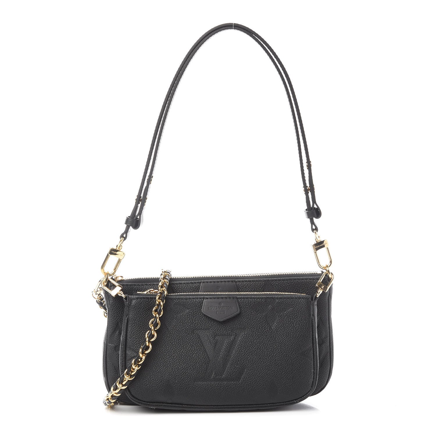 Louis Vuitton Empreinte Monogram Giant Multi Pochette Accessories Black 1 of 9