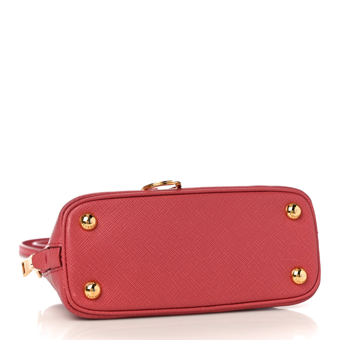 Saffiano Lux Mini Promenade Tote Peonia