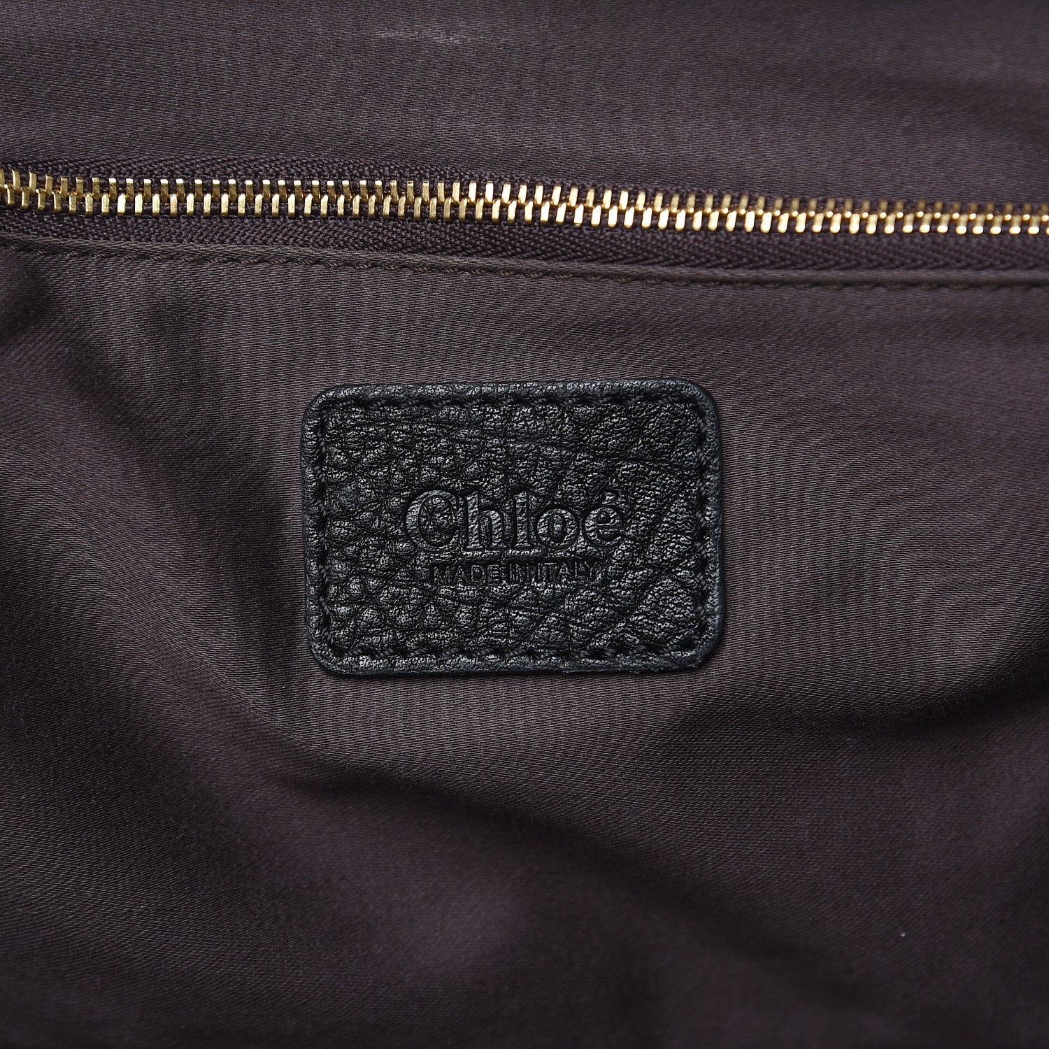 Chloe Grained Calfskin Brooke Satchel Black 6 of 10