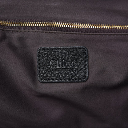 Chloe Grained Calfskin Brooke Satchel Black 6 of 10