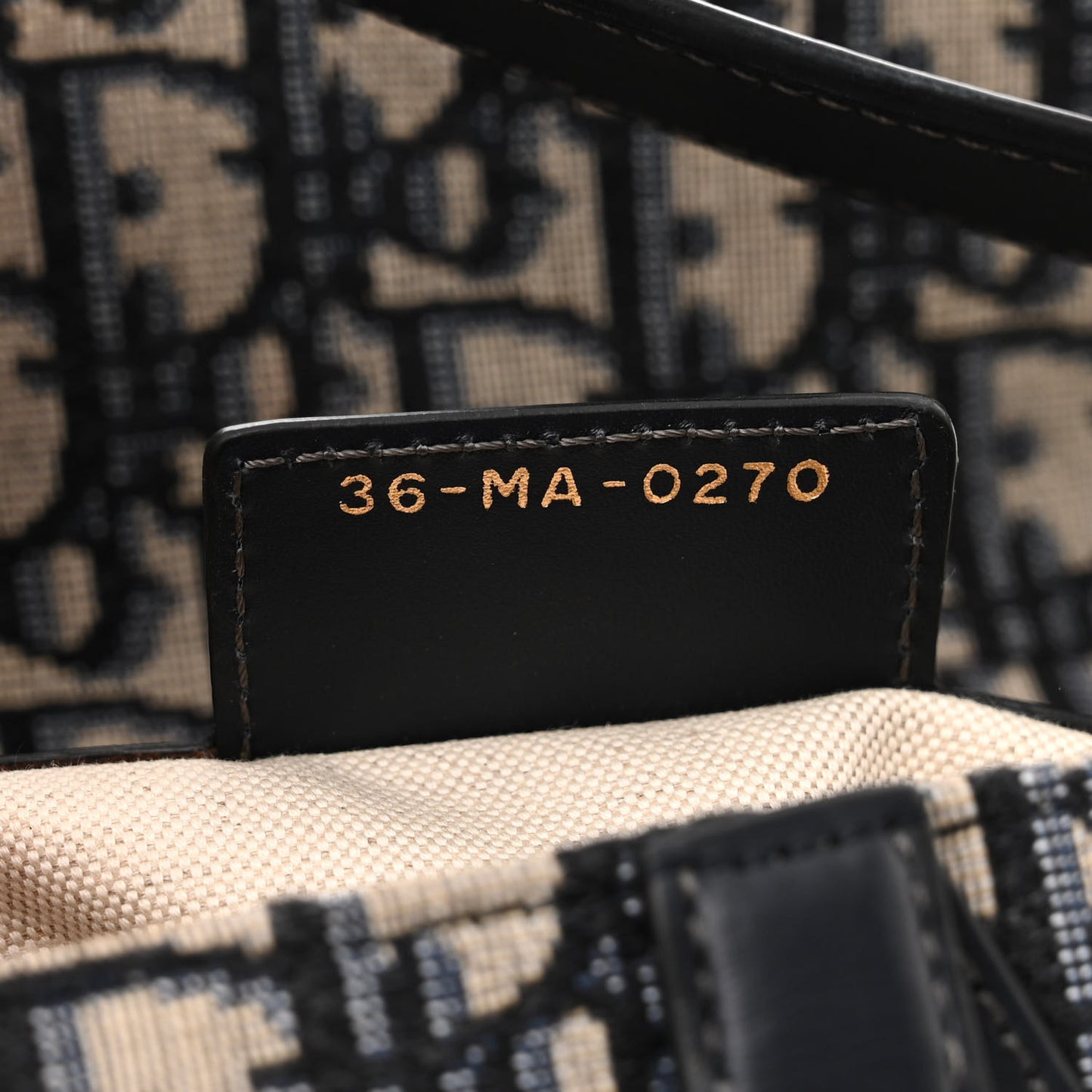 Oblique Saddle Bag Blue