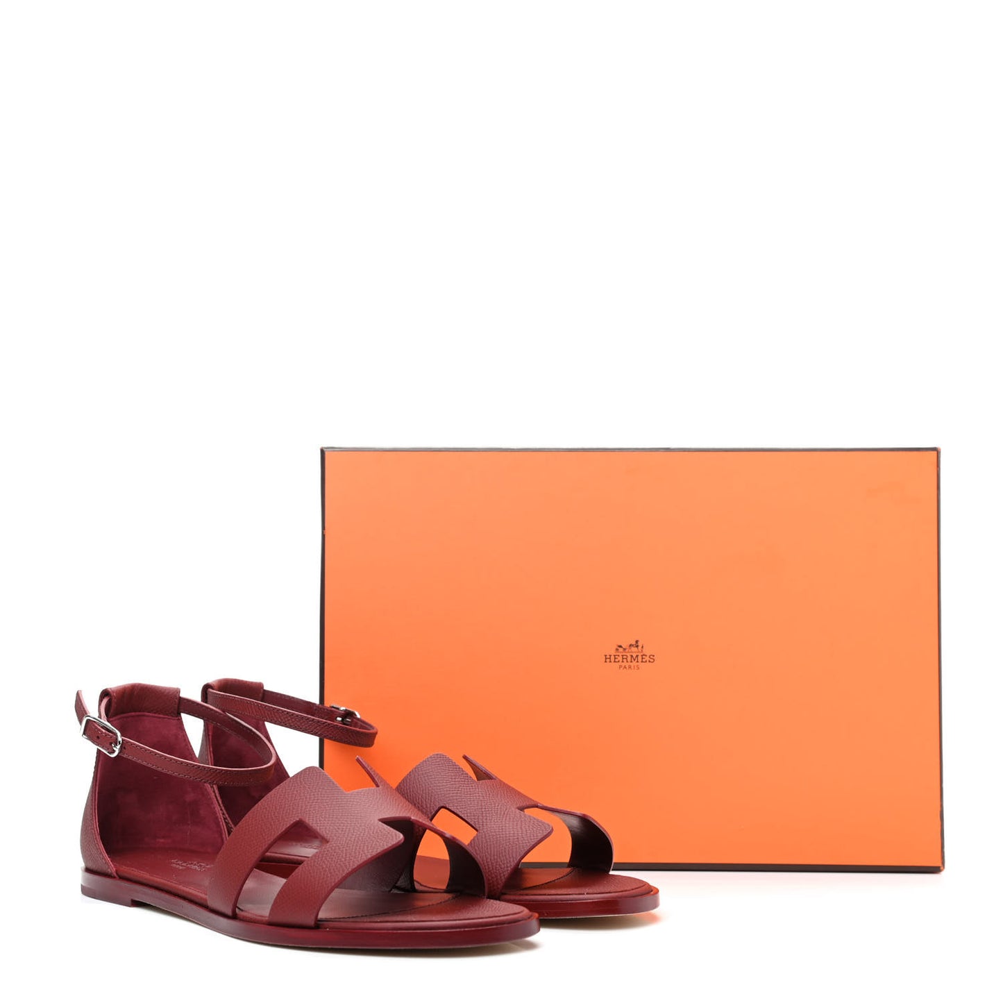 Epsom Santorini Sandals 39 Rouge Tomette