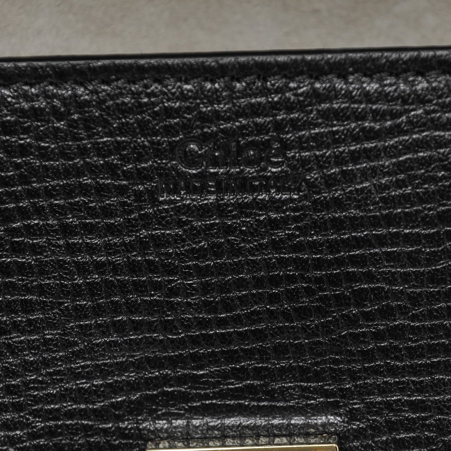 Grained Calfskin Lambskin Mini Bi-Color Drew Shoulder Bag Black Powder Beige