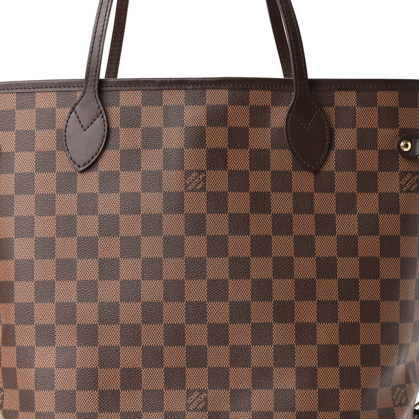 Damier Ebene Neo Neverfull MM Rose Ballerine