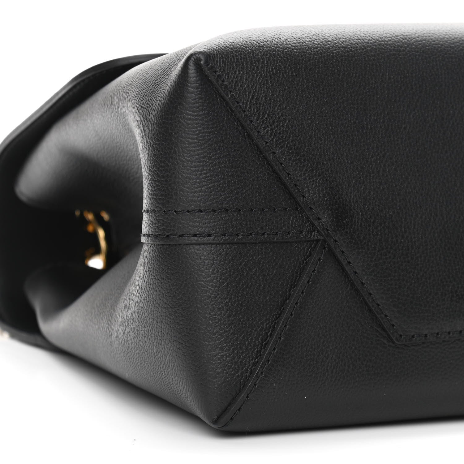 Louis Vuitton Calfskin Monogram Very One Handle Black 8 of 10