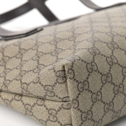 Gucci GG Supreme Monogram Small Joy Tote Dark Brown 8 of 12