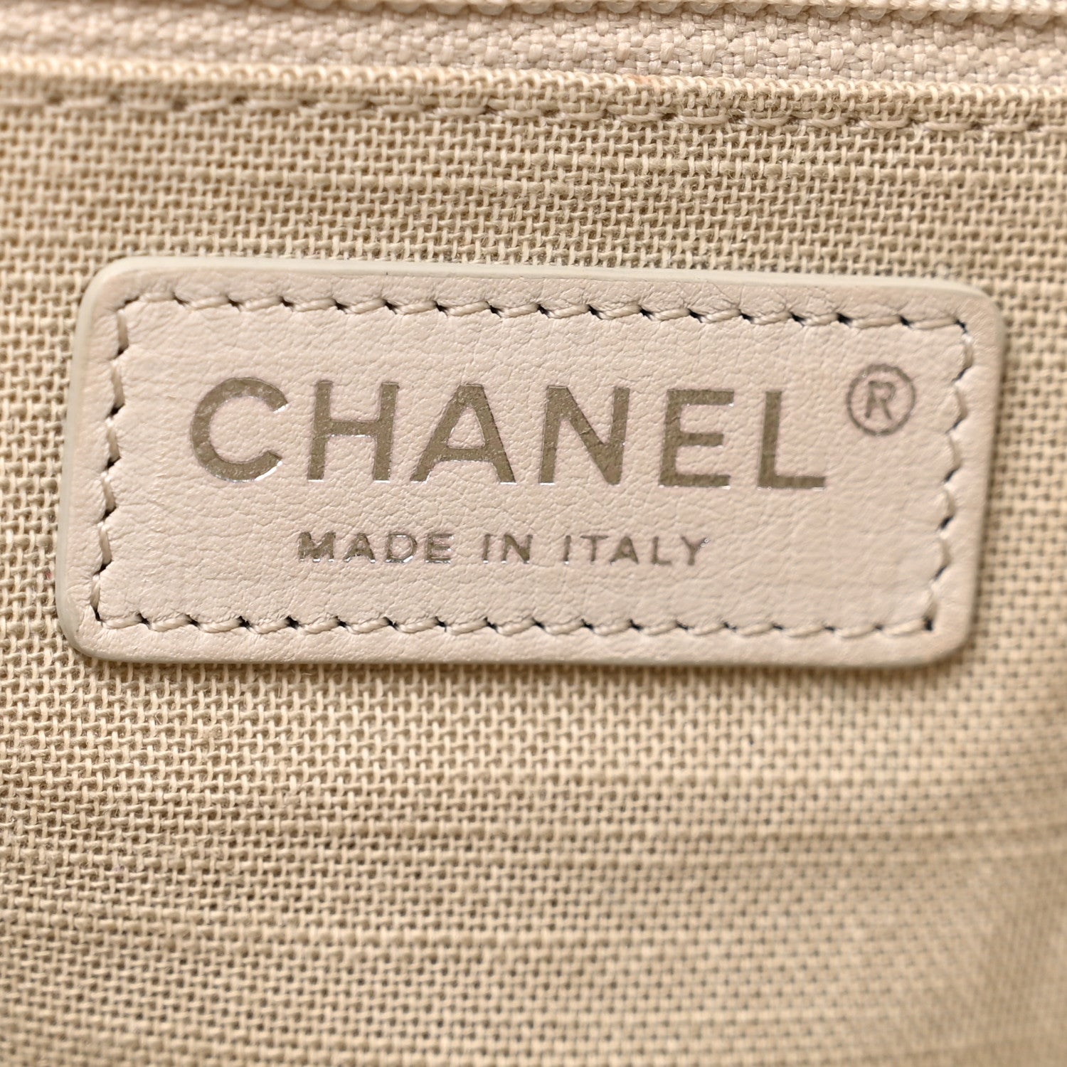 Chanel Mixed Fibers Medium Deauville Tote Grey 7 of 14