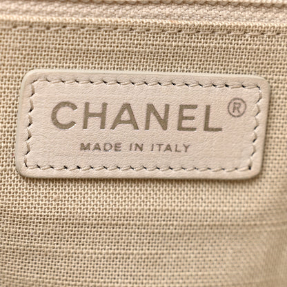 Chanel Mixed Fibers Medium Deauville Tote Grey 7 of 14