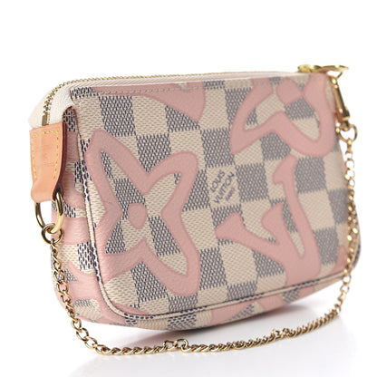 Louis Vuitton Damier Azur Tahitienne Mini Pochette Accessories 3 of 8