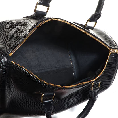 Louis Vuitton Epi Speedy 30 Black 5 of 7